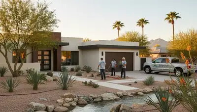 Scottsdale, AZ landscaping services for desert yards, irrigation, and landscape design