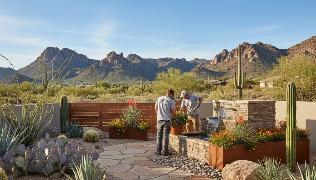 Landscaping services in Scottsdale, AZ for residential and commercial outdoor property care