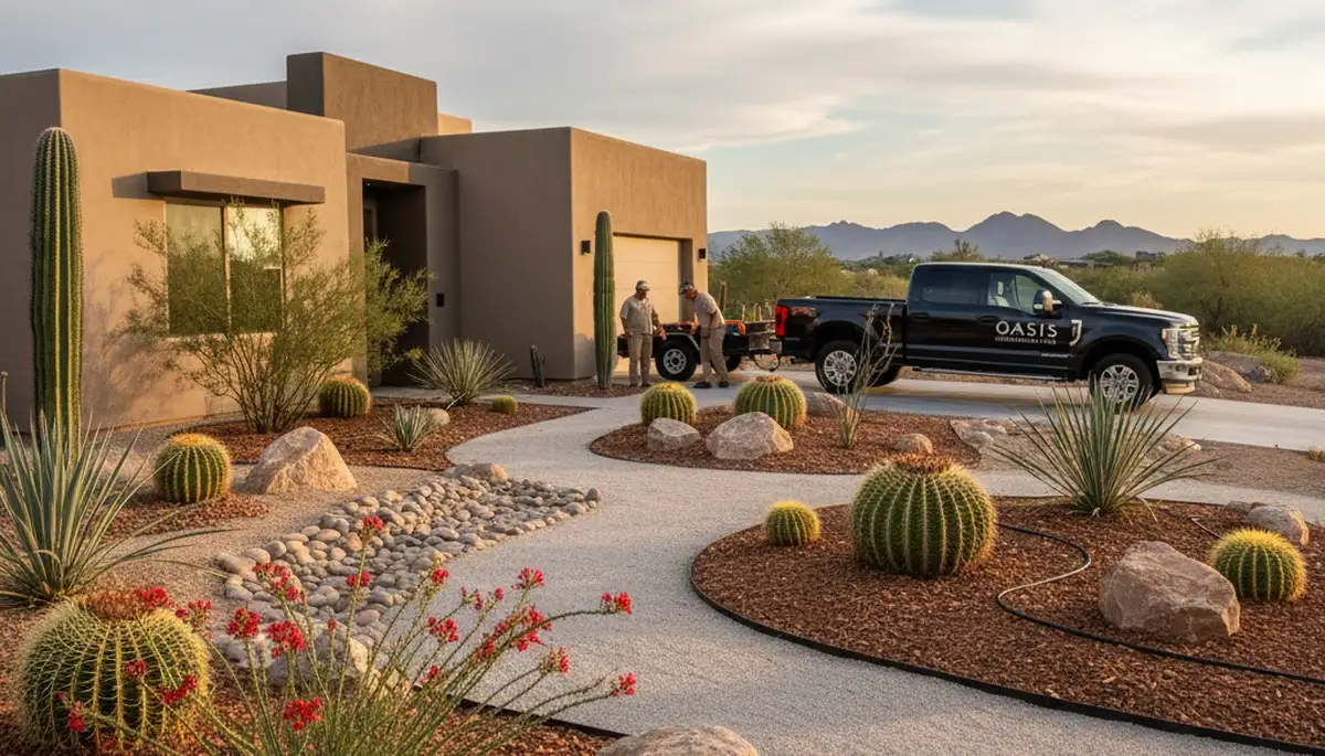 Landscaping service in Scottsdale, AZ for residential and commercial outdoor maintenance