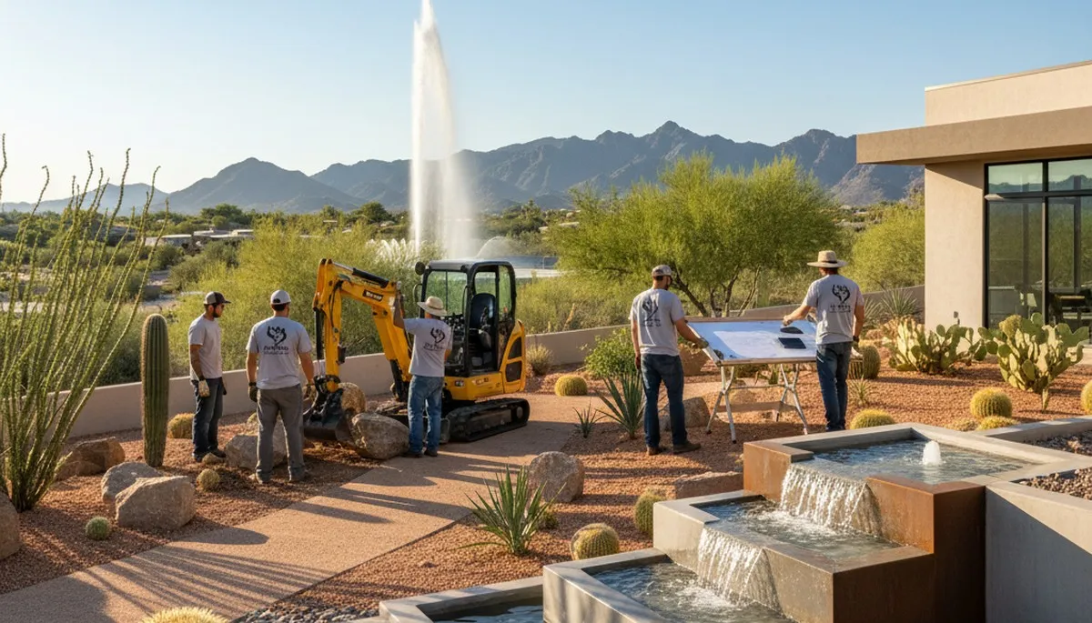 Scottsdale, AZ landscaping services for residential and commercial outdoor maintenance and design