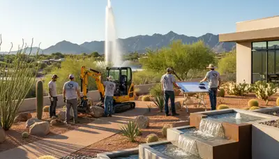 Scottsdale, AZ landscaping services for residential and commercial outdoor maintenance and design