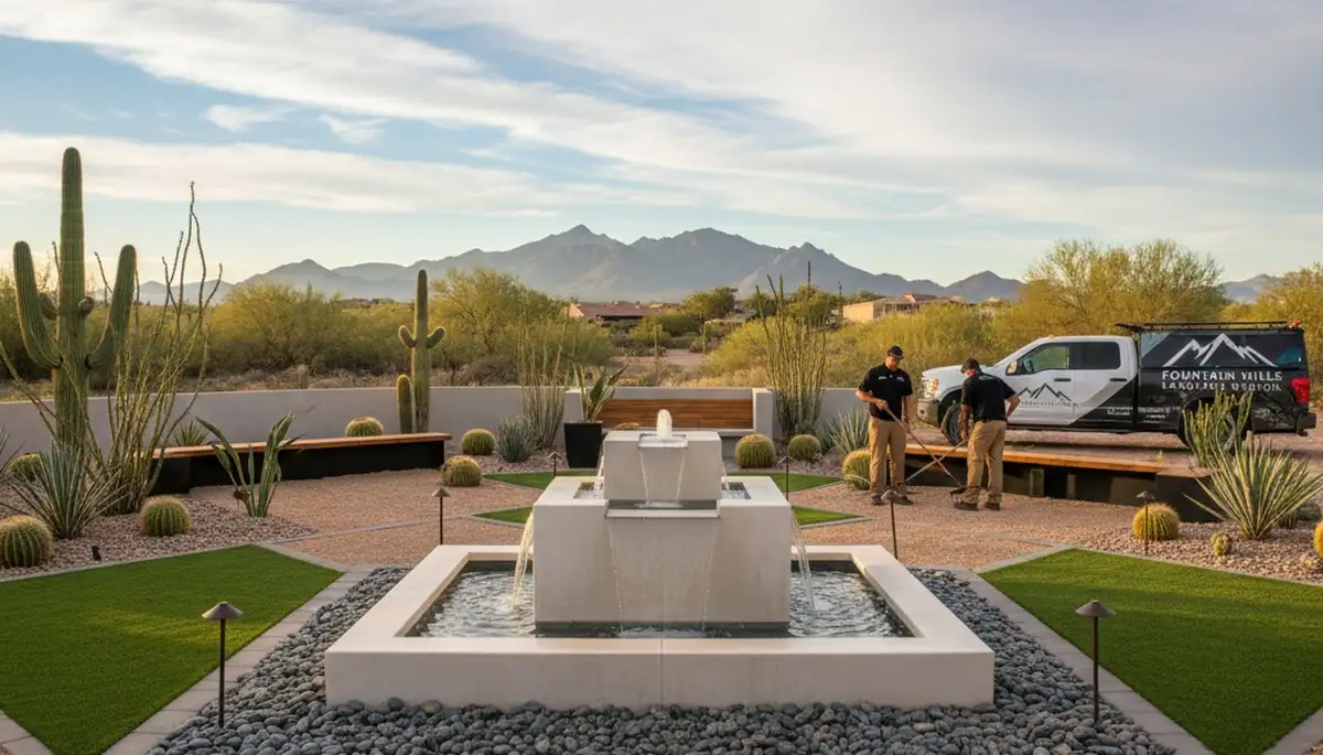 Scottsdale, AZ landscaping services for desert yards, lawn care, and custom outdoor design