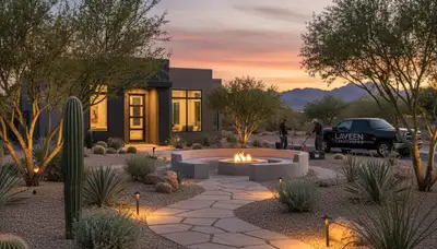 Scottsdale, AZ landscaping services for residential and commercial outdoor design and maintenance