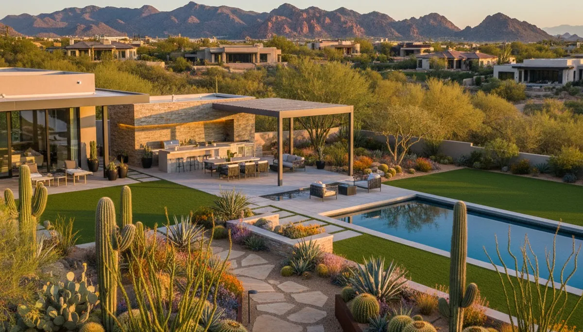 Scottsdale, AZ landscaping services for residential and commercial landscape design and maintenance