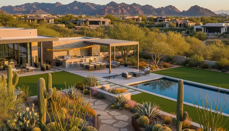 Scottsdale, AZ landscaping services for residential and commercial landscape design and maintenance