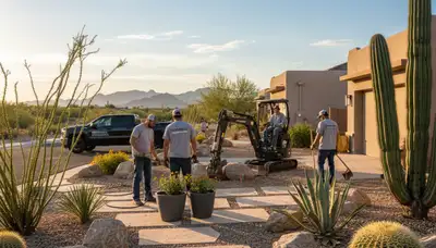 Scottsdale, AZ landscaping services for residential and commercial outdoor property maintenance