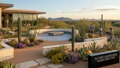 Scottsdale, AZ landscaping services for desert lawn care, yard design, and outdoor maintenance