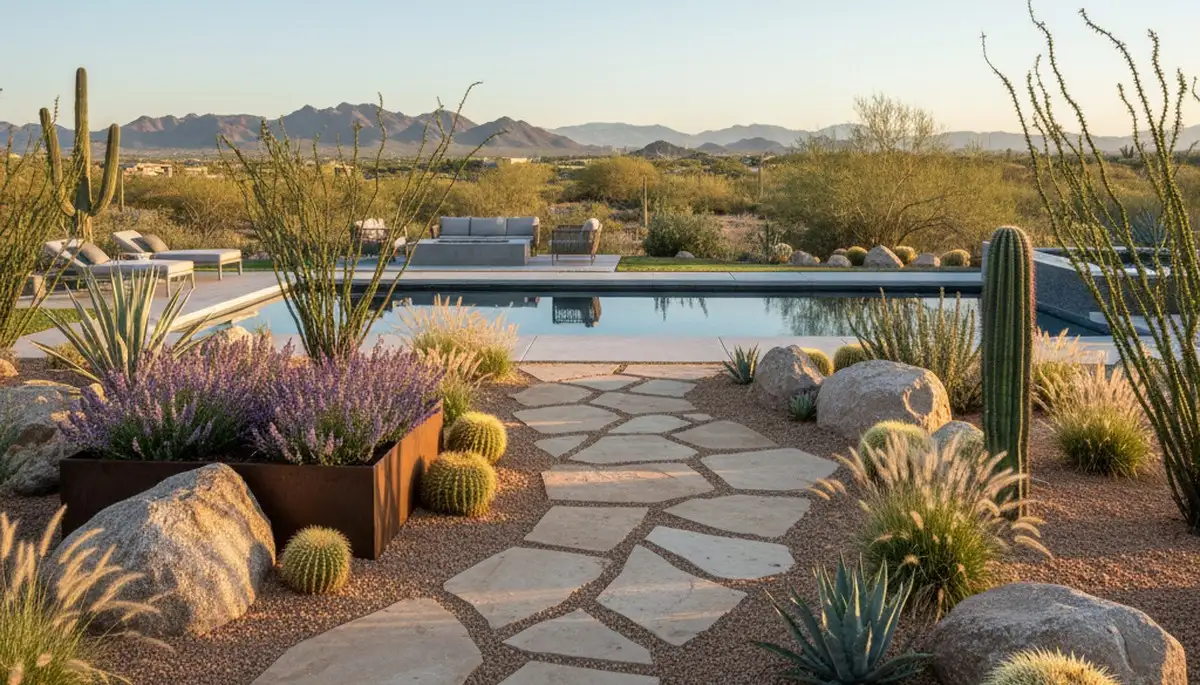 Scottsdale, AZ landscaping services for residential and commercial outdoor design and maintenance