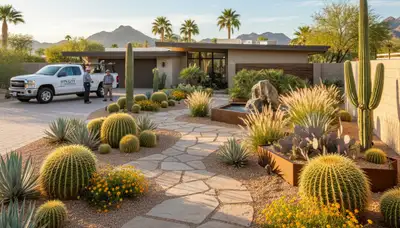 Landscaping service in Scottsdale, AZ for residential and commercial outdoor maintenance