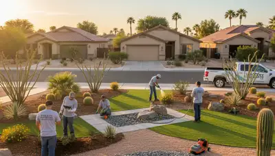 Landscaping services in Scottsdale, AZ for residential and commercial outdoor spaces