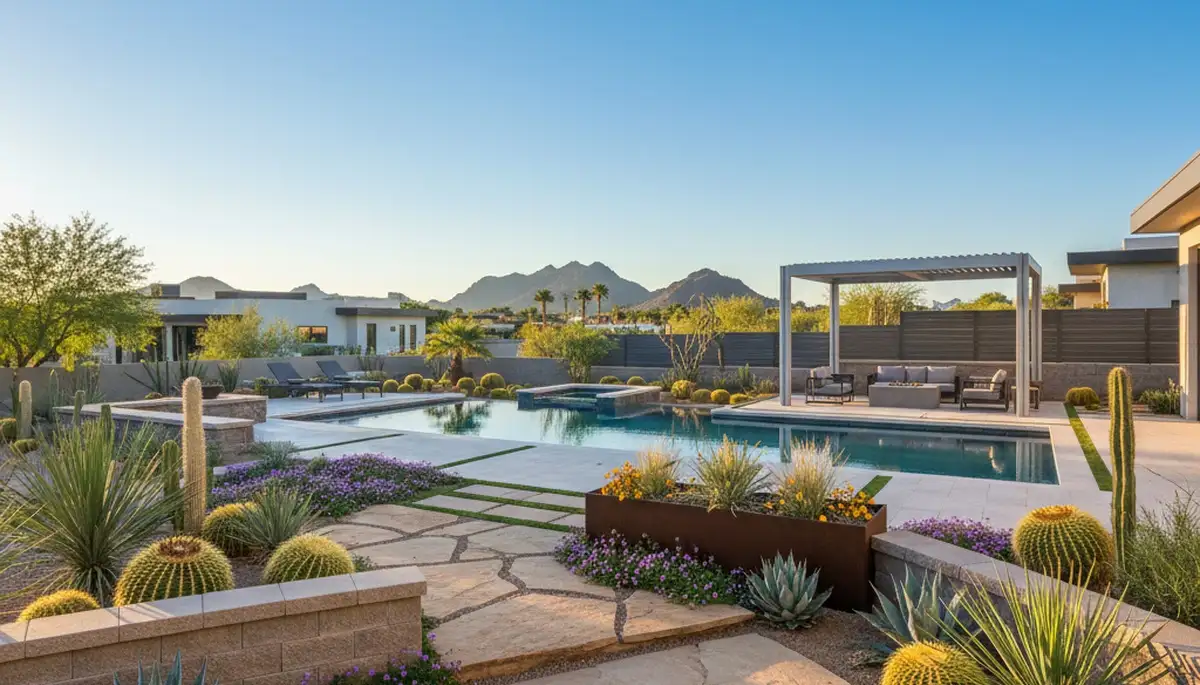 Scottsdale, AZ landscaping service for residential and commercial outdoor maintenance and design