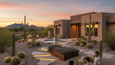 Scottsdale, AZ landscaping services for residential yard maintenance and desert landscape care