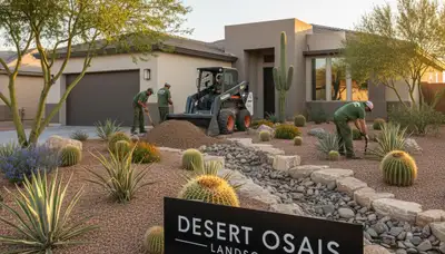 Scottsdale, AZ landscaping service for residential and commercial yards